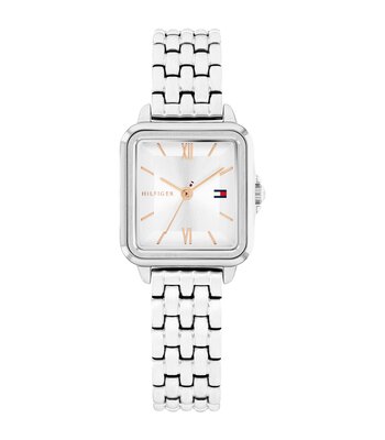 Montre TOMMY HILFIGER MIA Femme 1782830 Analogue Cadran MINERAL Blanc Bracelet Acier inoxydable Acier Etanchéité 3BAR