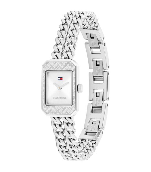 Montre TOMMY HILFIGER SARAH Femme 1782841 Analogue Cadran MINERAL Argenté Bracelet Acier inoxydable Acier Etanchéité 3BAR