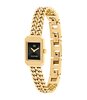 Montre TOMMY HILFIGER SARAH Femme 1782842 Analogue Cadran MINERAL Noir Bracelet Acier Or jaune Etanchéité 3BAR