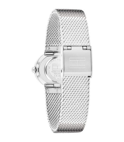 Horloge TOMMY HILFIGER MOIRA Dames 1782846 Analoog Behuizing MINERAAL Zilverkleurig Bracelette Roestvrij staal Staal Etanchéiteiten 3BAR