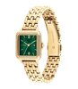 Horloge TOMMY HILFIGER MIA Dames 1782858 Analoog Behuizing MINERAAL Groen Bracelette Staal Geelgoudkleurig Etanchéiteiten 3BAR