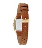 Horloge TOMMY HILFIGER MIA Dames 1782859 Analoog Behuizing MINERAAL Zilverkleurig Bracelette Leer Bruin Etanchéiteiten 3BAR