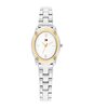Montre TOMMY HILFIGER DEMI OVAL Femme 1782874 Analogue Cadran MINERAL Argenté Bracelet Acier inoxydable Acier Etanchéité 3BAR