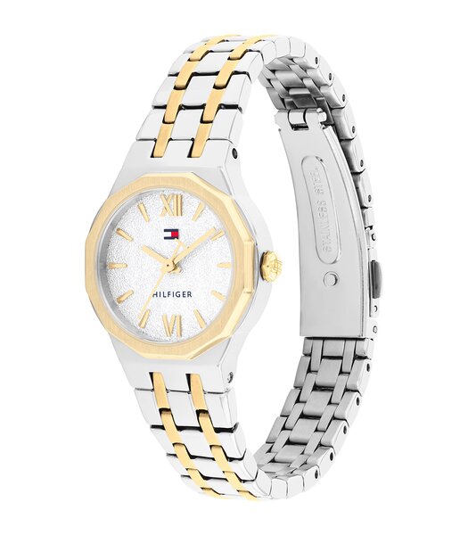 Montre TOMMY HILFIGER MACKENZIE Femme 1782888 Analogue Cadran MINERAL Argenté Bracelet Acier inoxydable Acier Etanchéité 3BAR