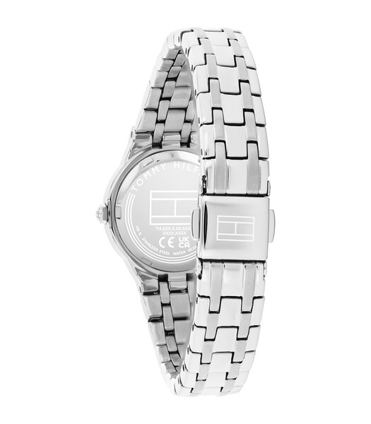 Montre TOMMY HILFIGER MACKENZIE Femme 1782889 Analogue Cadran MINERAL Argenté Bracelet Acier inoxydable Acier Etanchéité 3BAR