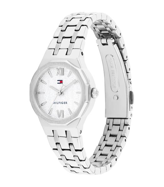 Montre TOMMY HILFIGER MACKENZIE Femme 1782889 Analogue Cadran MINERAL Argenté Bracelet Acier inoxydable Acier Etanchéité 3BAR