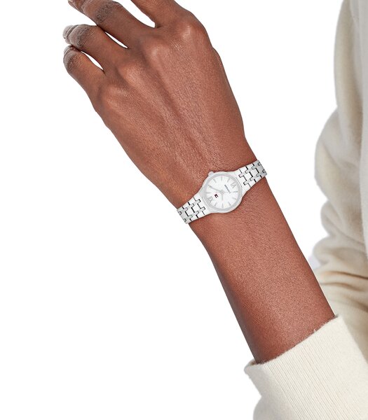 Montre TOMMY HILFIGER MACKENZIE Femme 1782889 Analogue Cadran MINERAL Argenté Bracelet Acier inoxydable Acier Etanchéité 3BAR