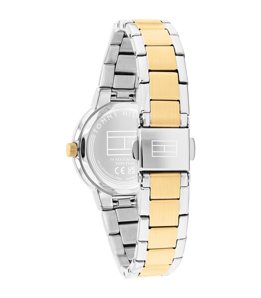 Montre TOMMY HILFIGER BECCA Femme 1782903 Analogue Cadran MINERAL Argenté Bracelet Acier inoxydable Acier / or jaune Etanchéité 3BAR