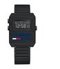 Montre TOMMY HILFIGER EXPEDITION Homme 1791671 Analogue Cadran MINERAL Noir Bracelet Acier Noir Etanchéité 3BAR