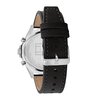 Montre TOMMY HILFIGER LARSON Homme 1791984 Analogue Cadran MINERAL Noir Bracelet Cuir Noir Boucle ardillon Etanchéité 5BAR