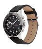 Montre TOMMY HILFIGER LARSON Homme 1791984 Analogue Cadran MINERAL Noir Bracelet Cuir Noir Boucle ardillon Etanchéité 5BAR
