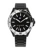 Montre TOMMY HILFIGER LOGAN Homme 1792014 Analogue Cadran MINERAL Noir Bracelet Acier Noir Boucle déployante Etanchéité 5BAR