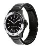 Montre TOMMY HILFIGER LOGAN Homme 1792014 Analogue Cadran MINERAL Noir Bracelet Acier Noir Boucle déployante Etanchéité 5BAR