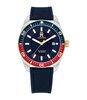 Horloge TOMMY HILFIGER TH85 AUTOMATIC Heren 1792141 Analoog Behuizing MINERAAL Blauw Bracelette Leer Blauw Etanchéiteiten 10BAR