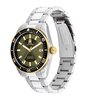 Montre TOMMY HILFIGER TH85 AUTOMATIC Homme 1792155 Analogue Cadran MINERAL Vert Bracelet Acier inoxydable Acier Etanchéité 10BAR
