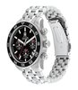 Montre TOMMY HILFIGER TH85 CHRONO (41MM) Homme 1792156 Analogue Cadran MINERAL Noir Bracelet Acier inoxydable Acier Etanchéité 5BAR