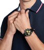 Montre TOMMY HILFIGER TH85 CARBON Homme 1792182 Analogue Cadran MINERAL Noir Bracelet Silicone Noir Etanchéité 5BAR