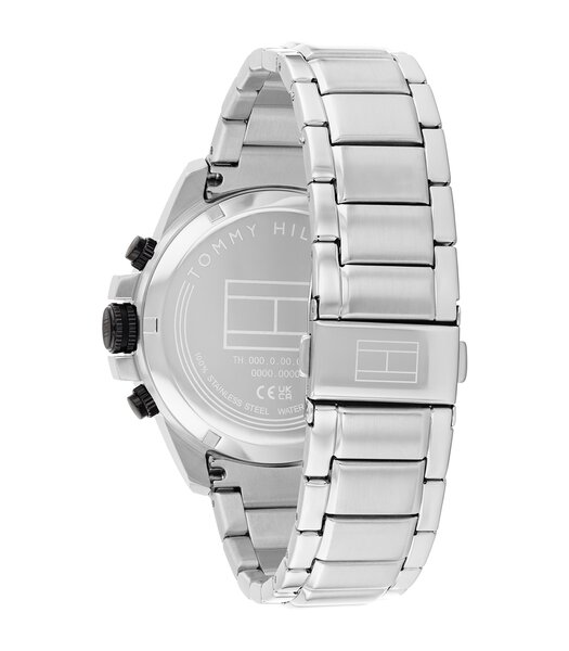 Montre TOMMY HILFIGER JAMESON Homme 1792198 Analogue Cadran MINERAL Bleu Bracelet Acier inoxydable Acier Etanchéité 5BAR