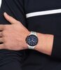 Montre TOMMY HILFIGER JAMESON Homme 1792198 Analogue Cadran MINERAL Bleu Bracelet Acier inoxydable Acier Etanchéité 5BAR