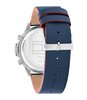 Montre TOMMY HILFIGER CLARK Homme 1792209 Analogue Cadran MINERAL Bleu Bracelet Cuir Bleu Etanchéité 5BAR