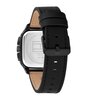 Montre TOMMY HILFIGER HERALD Homme 1792220 Analogue Cadran MINERAL Noir Bracelet Cuir Noir Etanchéité 5BAR