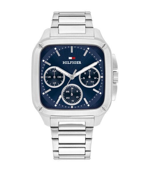 Montre TOMMY HILFIGER HERALD Homme 1792222 Analogue Cadran MINERAL Bleu Bracelet Acier inoxydable Acier Etanchéité 5BAR