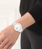 Montre LACOSTE SPORT INSPIRED Femme 2001211 Analogue Cadran MINERAL Blanc Bracelet Silicone Blanc Boucle ardillon Etanchéité 5BAR