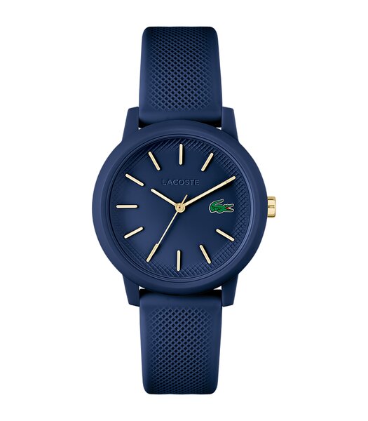 Montre LACOSTE SPORT INSPIRED Femme 2001271 Analogue Cadran MINERAL Bleu Bracelet Silicone Bleu Boucle ardillon Etanchéité 5BAR