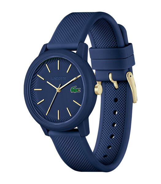 Montre LACOSTE SPORT INSPIRED Femme 2001271 Analogue Cadran MINERAL Bleu Bracelet Silicone Bleu Boucle ardillon Etanchéité 5BAR