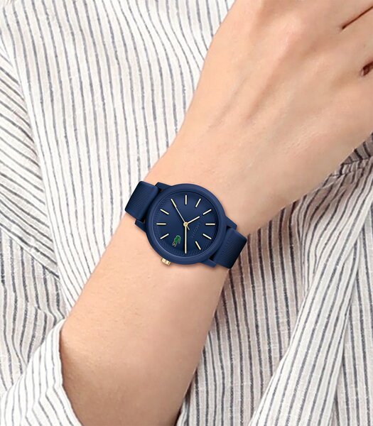 Montre LACOSTE SPORT INSPIRED Femme 2001271 Analogue Cadran MINERAL Bleu Bracelet Silicone Bleu Boucle ardillon Etanchéité 5BAR