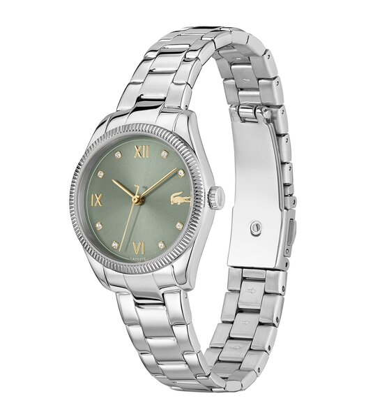 Montre LACOSTE CLASSIC ELEGANCE Femme 2001421 Analogue Cadran MINERAL Vert Bracelet Acier inoxydable Acier Etanchéité 5BAR