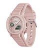 Montre LACOSTE SPORT INSPIRED Femme 2001429 Analogue Cadran MINERAL Rose Bracelet Silicone Rose Etanchéité 10BAR