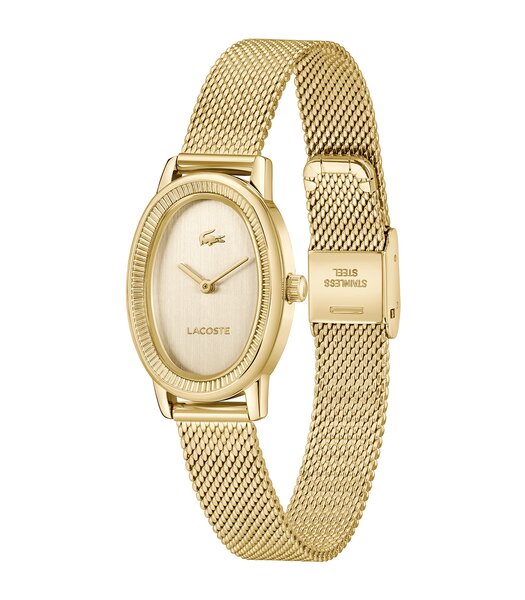 Montre LACOSTE CLASSIC ELEGANCE Femme 2001453 Analogue Cadran MINERAL Or jaune Bracelet Acier Or jaune Etanchéité 3BAR