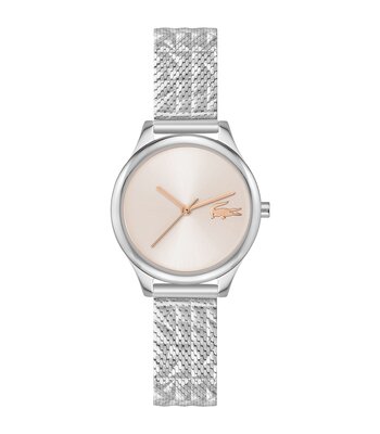 Montre LACOSTE CLASSIC ELEGANCE Femme 2001501 Analogue Cadran MINERAL Rose Bracelet Acier inoxydable Acier Etanchéité 5BAR