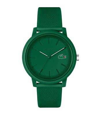 Montre LACOSTE SPORT INSPIRED Homme 2011170 Analogue Cadran MINERAL Vert Bracelet Silicone Vert Boucle ardillon Etanchéité 5BAR