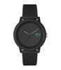 Montre LACOSTE SPORT INSPIRED Homme 2011171 Analogue Cadran MINERAL Noir Bracelet Silicone Noir Boucle ardillon Etanchéité 5BAR