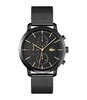 Montre LACOSTE LIFESTYLE Homme 2011194 Analogue Cadran MINERAL Noir Bracelet Acier Noir Clip / clasp Etanchéité 5BAR