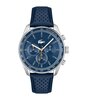 Montre LACOSTE Homme 2011344 Analogue Cadran MINERAL Bleu Bracelet Cuir Bleu Etanchéité 5BAR