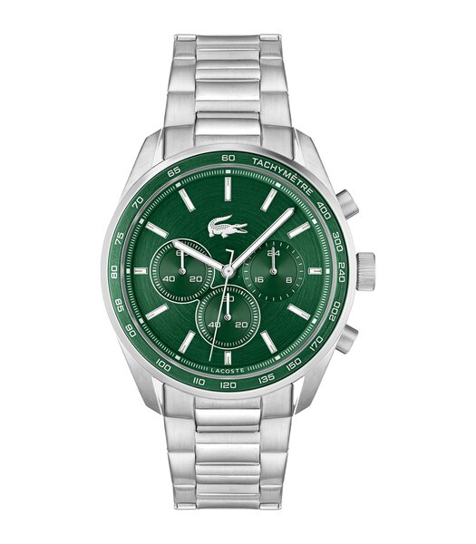 Montre LACOSTE Homme 2011346 Analogue Cadran MINERAL Vert Bracelet Acier inoxydable Acier Etanchéité 5BAR