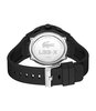 Montre LACOSTE LC33 Homme 2011365 Analogue Cadran MINERAL Noir Bracelet Silicone Noir Etanchéité 10BAR
