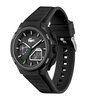 Montre LACOSTE LC33 Homme 2011365 Analogue Cadran MINERAL Noir Bracelet Silicone Noir Etanchéité 10BAR
