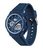 Montre LACOSTE LC33 Homme 2011370 Analogue Cadran MINERAL Bleu Bracelet Silicone Bleu Etanchéité 10BAR