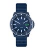 Montre LACOSTE SPORT INSPIRED Homme 2011413 Analogue Cadran MINERAL Bleu Bracelet Silicone Bleu Etanchéité 10BAR