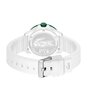Montre LACOSTE SPORT INSPIRED Homme 2011415 Analogue Cadran MINERAL Blanc Bracelet Silicone Blanc Etanchéité 10BAR