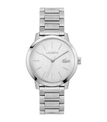 Montre LACOSTE LIFESTYLE Homme 2011420 Analogue Cadran MINERAL Argenté Bracelet Acier inoxydable Acier Etanchéité 5BAR