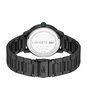 Montre LACOSTE LIFESTYLE Homme 2011421 Analogue Cadran MINERAL Noir Bracelet Acier Noir Etanchéité 5BAR
