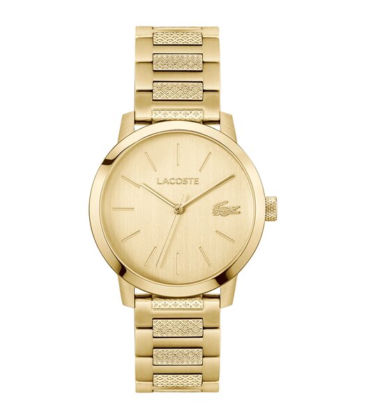 Montre LACOSTE LIFESTYLE Homme 2011422 Analogue Cadran MINERAL Or jaune Bracelet Acier Or jaune Etanchéité 5BAR