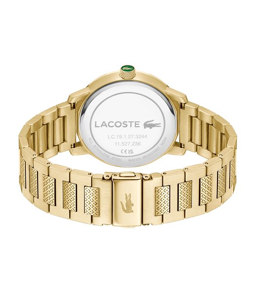 Montre LACOSTE LIFESTYLE Homme 2011422 Analogue Cadran MINERAL Or jaune Bracelet Acier Or jaune Etanchéité 5BAR