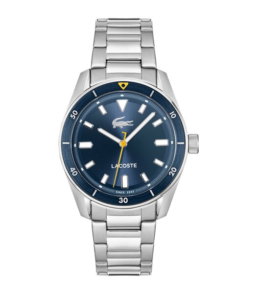 Montre LACOSTE CLASSIC ELEGANCE Homme 2011424 Analogue Cadran MINERAL Bleu Bracelet Acier inoxydable Acier Etanchéité 5BAR