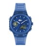 Montre LACOSTE SPORT INSPIRED Homme 2011429 Analogue Cadran MINERAL Bleu Bracelet Silicone Bleu Etanchéité 10BAR